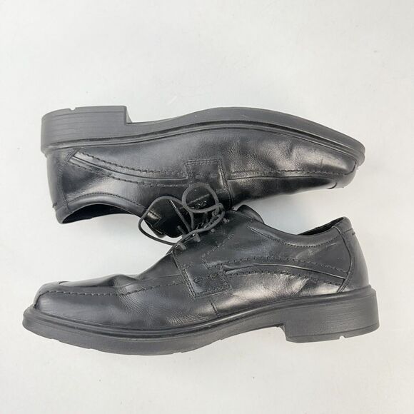 Ecco Berlin Apron Toe Oxford Loafers 49784 Black Leather Men’s Size 43 (9/9.5) main image 10